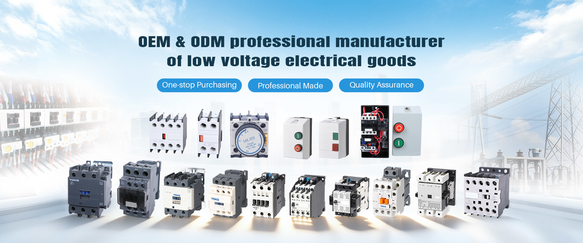 Kalite AC Elektrik Kontaktörü fabrika