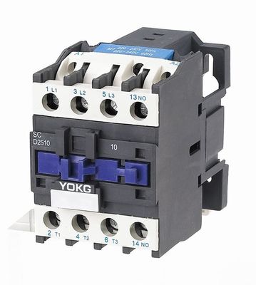 220VAC 3P Elektrikli AC Kontaktör 10 Milyon Mekanik Ömür