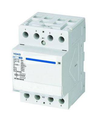 4 Kutuplu Ev AC Contactor -25°C- 40°C ortam sıcaklığı ve 50/60Hz için