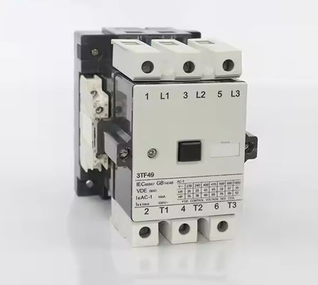 3TB 3TF 3TF49 Serisi 2NO 2NC Yardımcı Kontak Ac Manyetik Kontaktor 100A