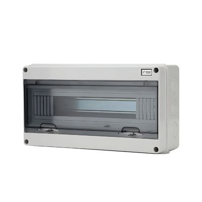 Dış Su geçirmez HT2 18 WAY IP65 PC Plastik Elektrikli Bağlantı Kutusu