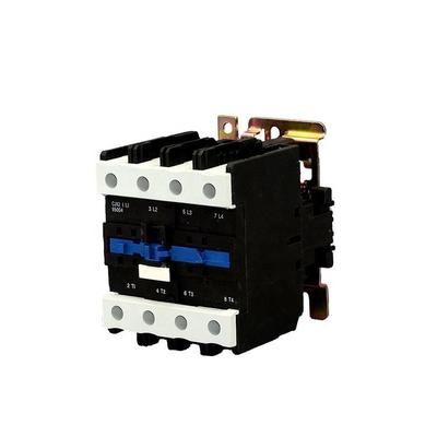 220V 380V AC Elektrik Kontaktor 4 Kutup 95A CJX2 95004 95008 4NO 2NO2NC