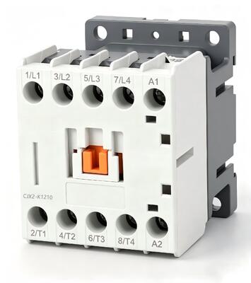 Endüstriyel 6A 24V 48V 110V 220V 50/60Hz DIN Raylı Manyetik AC Kontaktörler 3 Fazlı