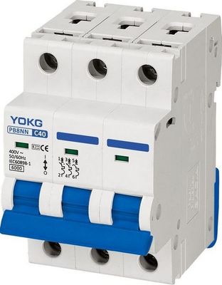 6KA 10 Amp Mini Devre Kesici MCB 63 Amp PB8NN 3P Plus N