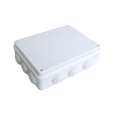 Beyaz ABS Elektrik Kutusu IP65 Su Geçirmez Muhafaza 85*85*50mm